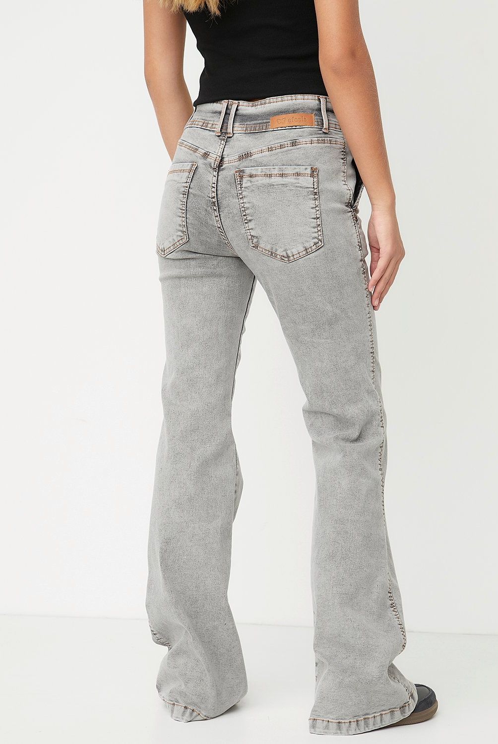 EFESIS - Jeans Wide Leg Tiro Alto Mujer Efesis