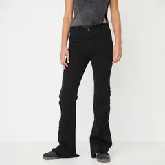 EFESIS - Jeans Flare Tiro Alto Mujer