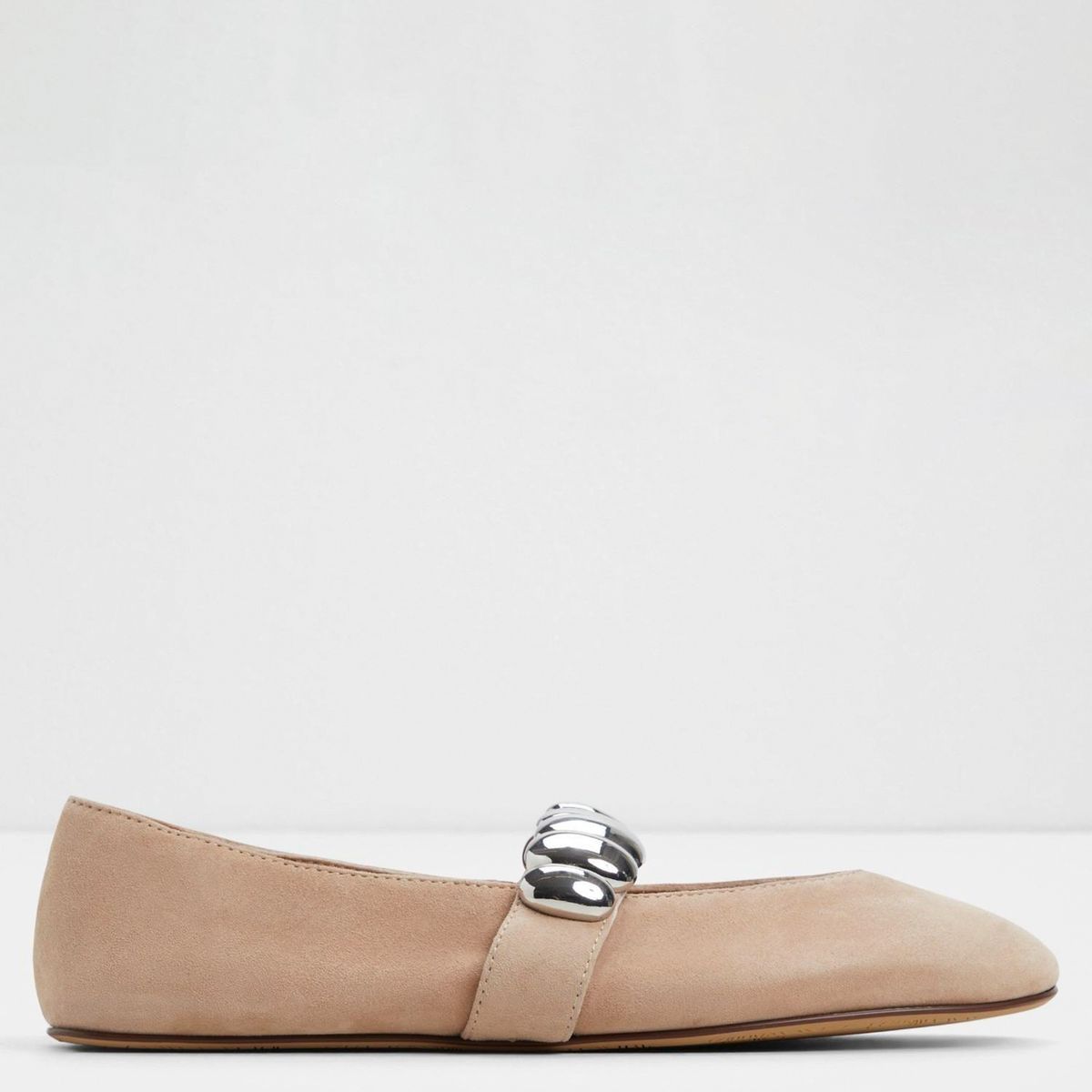 ALDO - Ballerina Mujer Cuero Beige Aldo
