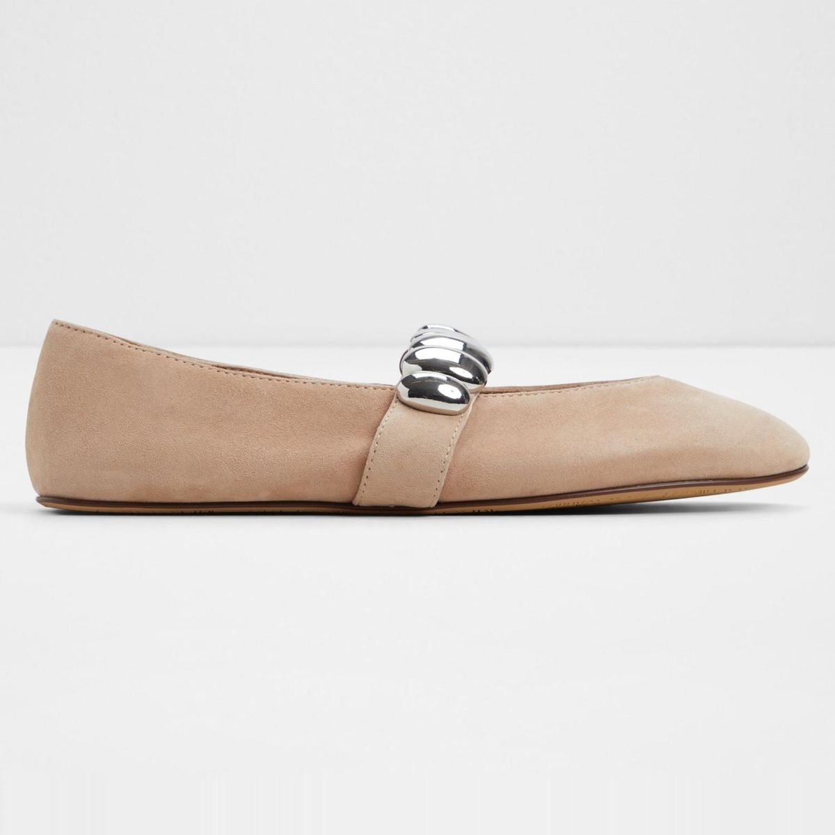 ALDO - Ballerina Mujer Cuero Beige Aldo