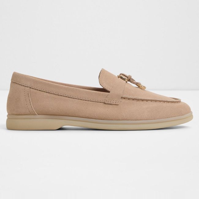 ALDO - Mocasín Mujer Cuero Beige Aldo