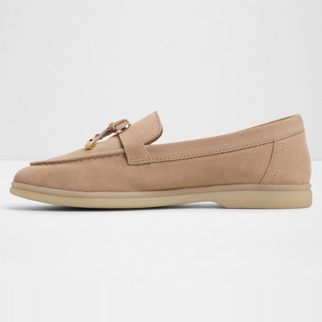 ALDO - Mocasín Mujer Cuero Beige Aldo