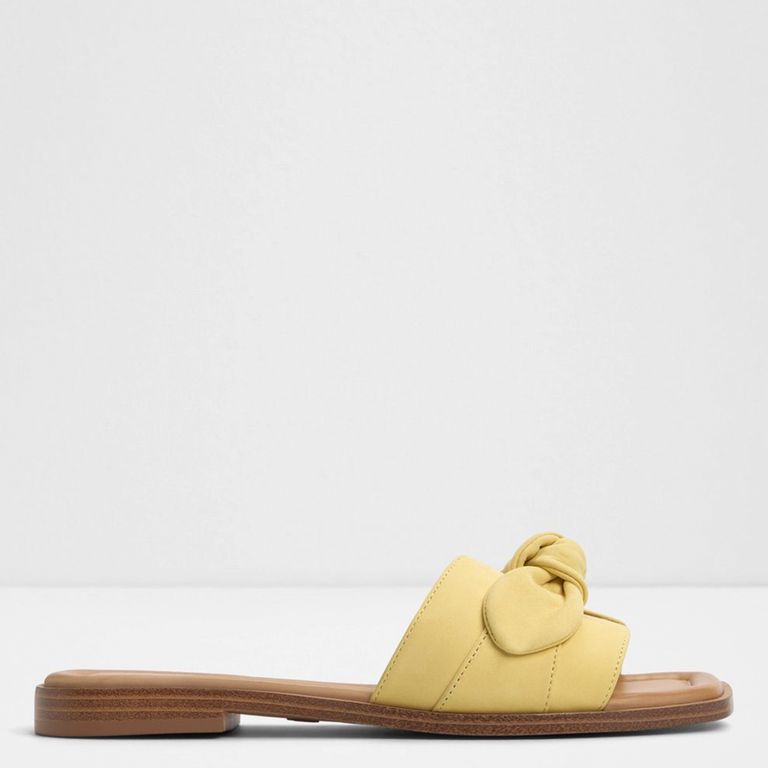 ALDO Sandalia Mujer Cuero Amarillo