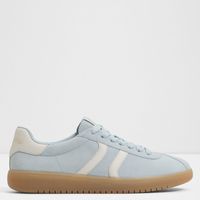 Chicsneaker Zapatilla Urbana Mujer Cuero Azul