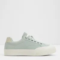 Greenacre Zapatilla Urbana Mujer Cuero Verde