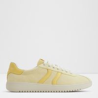 Chicsneaker Zapatilla Urbana Mujer Cuero Amarillo