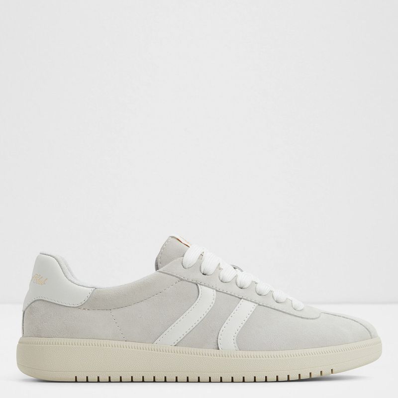 ALDO - Chicsneaker Zapatilla Urbana Mujer Cuero Gris Aldo