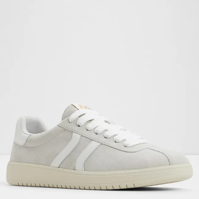 ALDO - Chicsneaker Zapatilla Urbana Mujer Cuero Gris Aldo