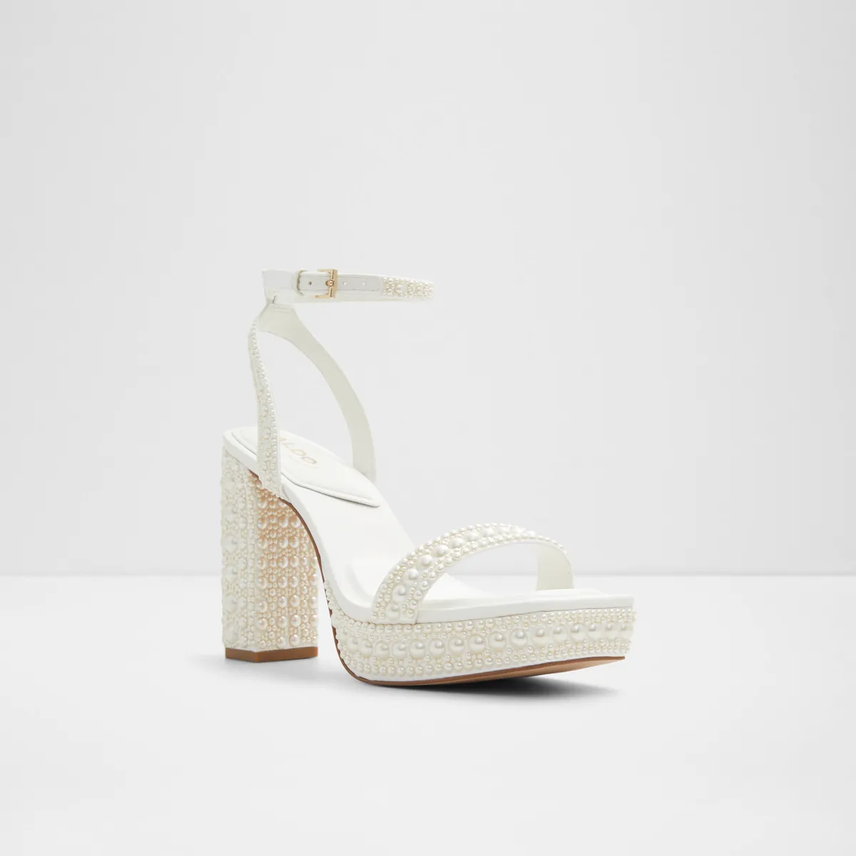 ALDO - Lulu Sandalia Mujer Blanco Aldo