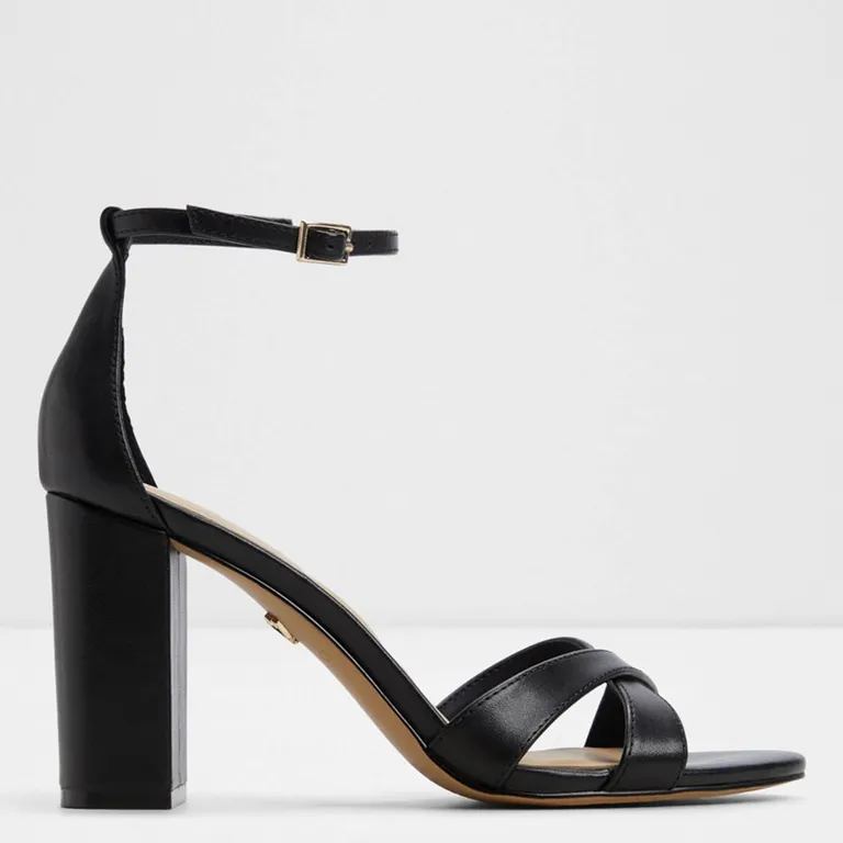 ALDO Melodie Sandalia Mujer Cuero Negro