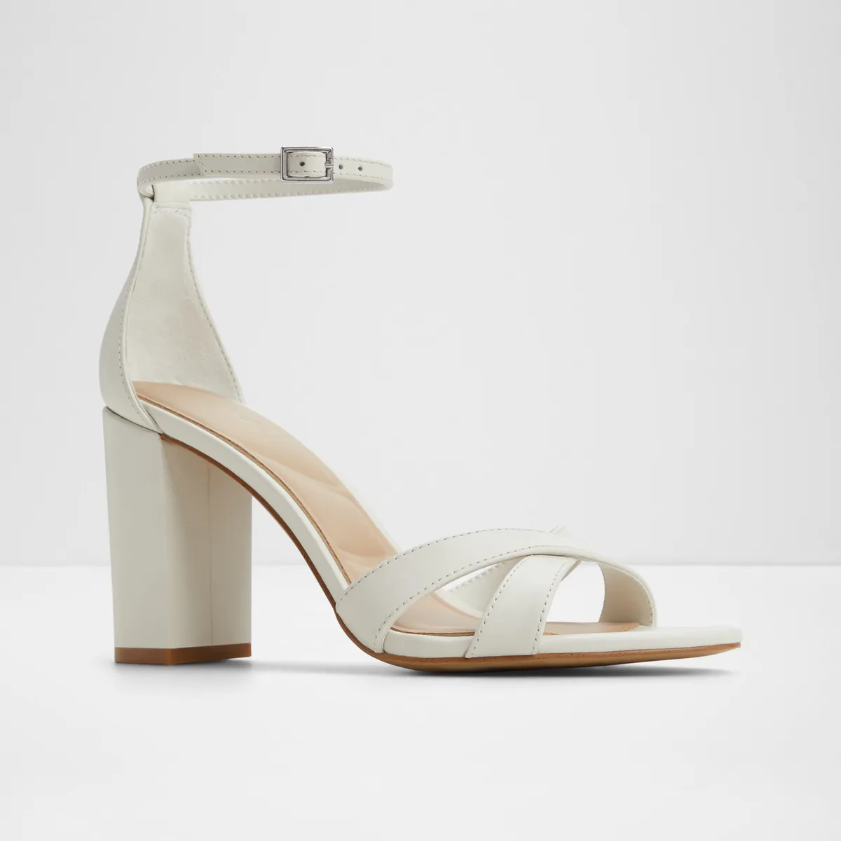 ALDO - Melodie Sandalia Mujer Cuero Blanco Aldo