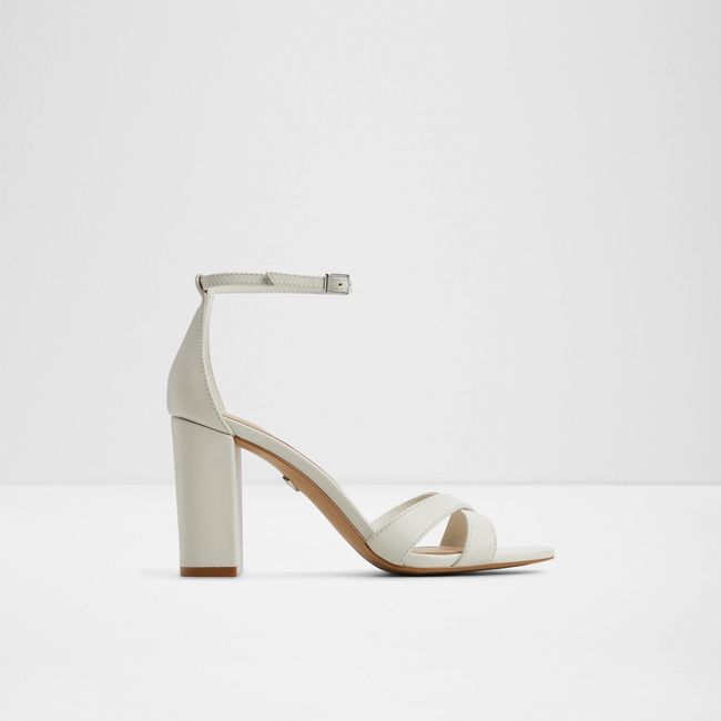 ALDO - Melodie Sandalia Mujer Cuero Blanco Aldo