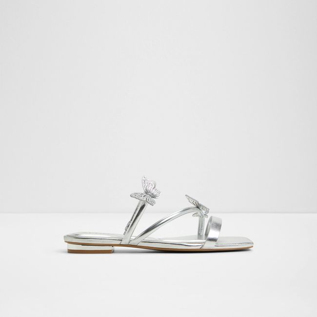 ALDO - Sandalia Mujer Plateado Aldo