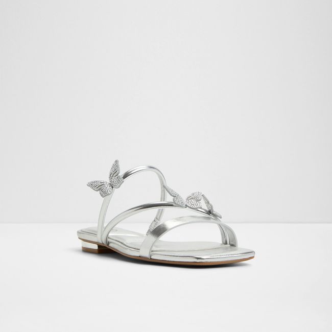 ALDO - Sandalia Mujer Plateado Aldo