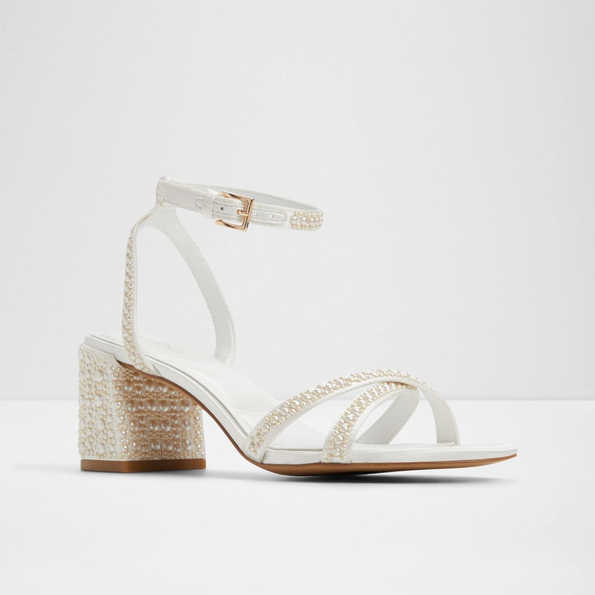 ALDO - Bouclettie Sandalia Mujer Blanco Aldo