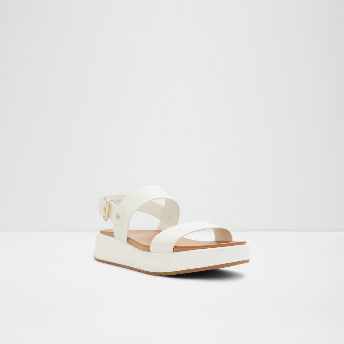 ALDO - Sandalia Mujer Cuero Blanco Aldo