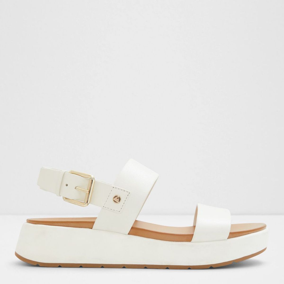 ALDO - Sandalia Mujer Cuero Blanco Aldo