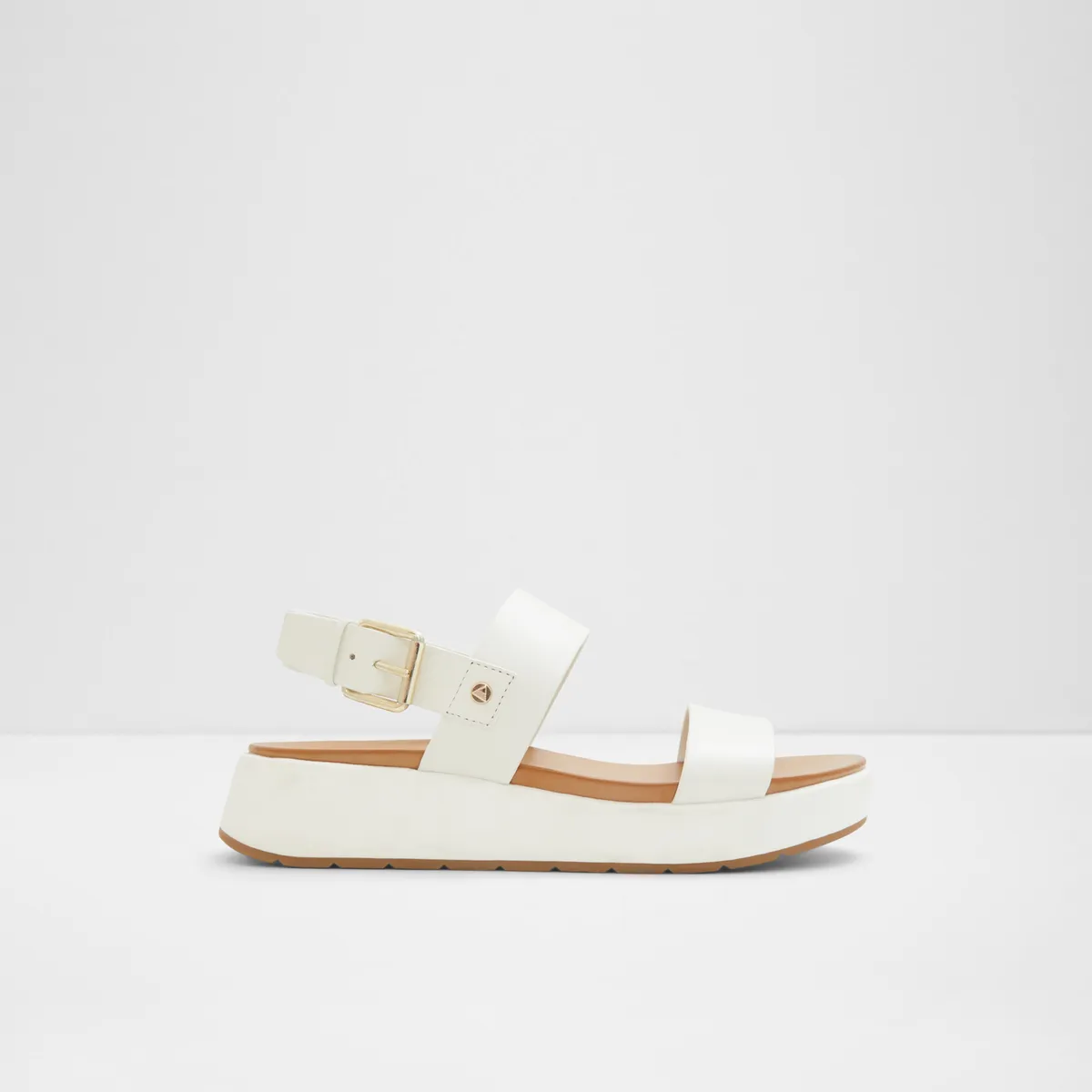 ALDO - Sandalia Mujer Cuero Blanco Aldo