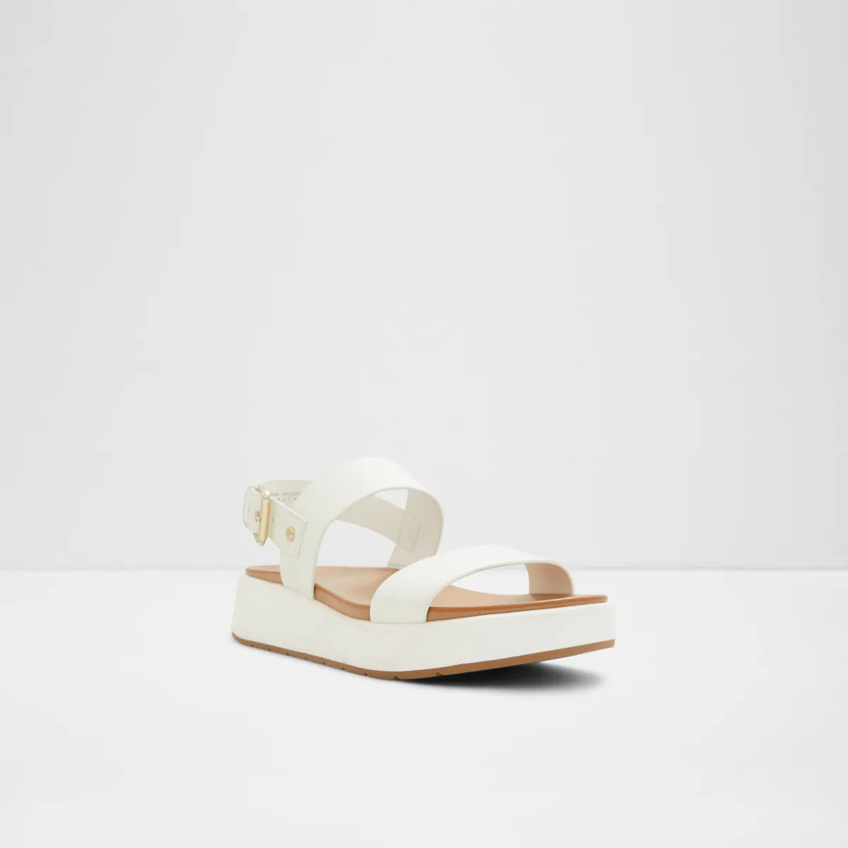 ALDO - Sandalia Mujer Cuero Blanco Aldo