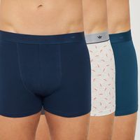 Pack De 3 Boxer Medio Algodón Hombre