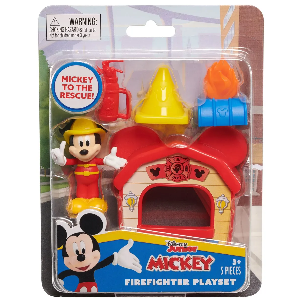 MICKEY MOUSE - Mini Playset Bombero Mickey Mouse