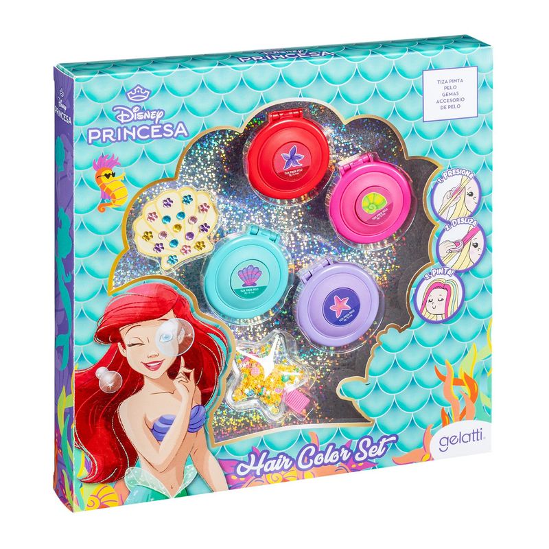 GELATTI - 4 Pinta Pelo + Accesorios De Pelo + Gemas Gelatti
