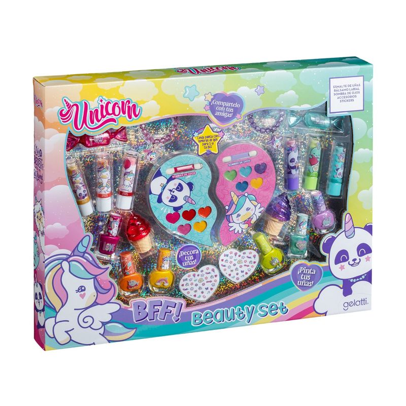 GELATTI - Esmalte + Balsamo + Brillos + Sombras + Pulseras + Stickers Gelatti