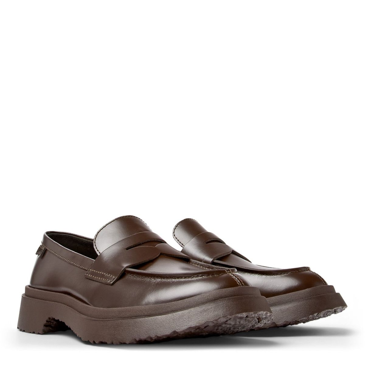 CAMPER - Zapato Casual Mujer Cuero Café Camper