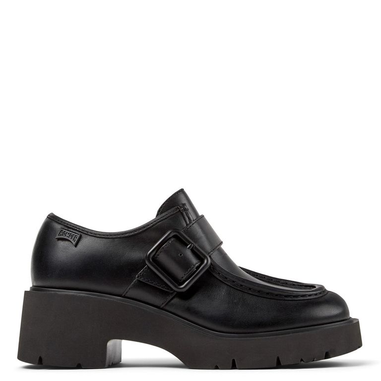 Zapato Casual Mujer Cuero Negro