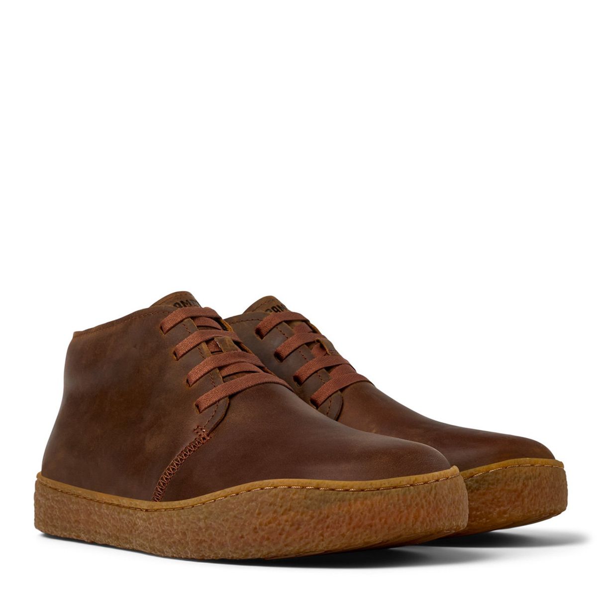 CAMPER - Botines Hombre Peu Terreno Café Cuero Camper