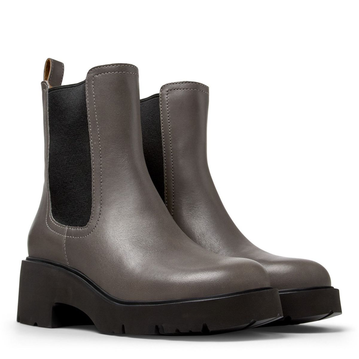 CAMPER - Botín Mujer Cuero Gris Camper