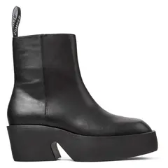CAMPER - Botín Mujer Cuero Negro