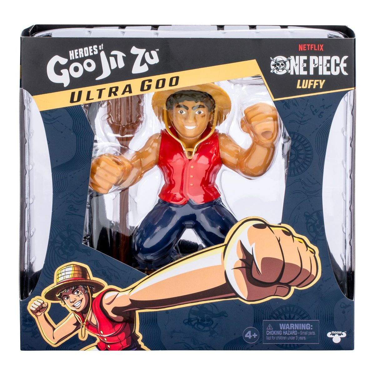 GOO JIT ZU - Ultra Goo One Piece Luffy X 1 Goo Jit Zu