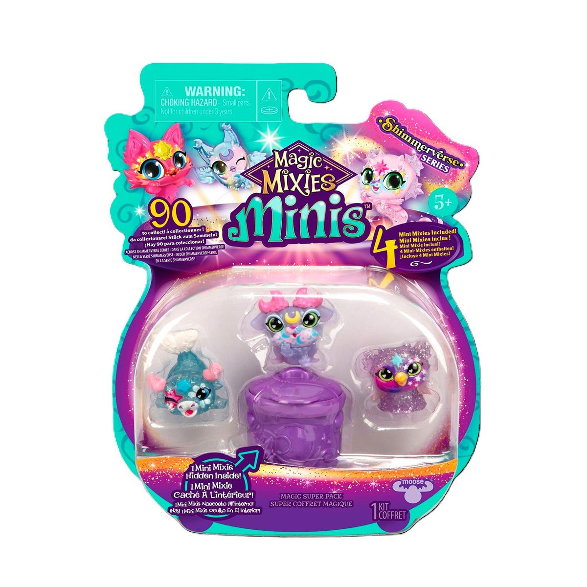 MY MAGIC MIXIES - 4 Minis Magic Mixies (Contiene Producto Al Azar Del Surtido) My Magic Mixies