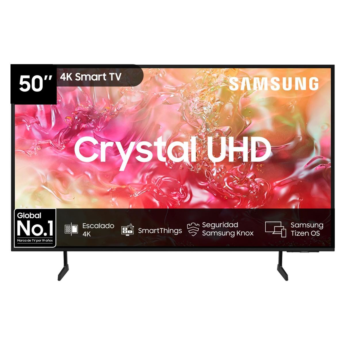 SAMSUNG - LED Samsung 50" DU7000 4K UHD Smart TV 2024