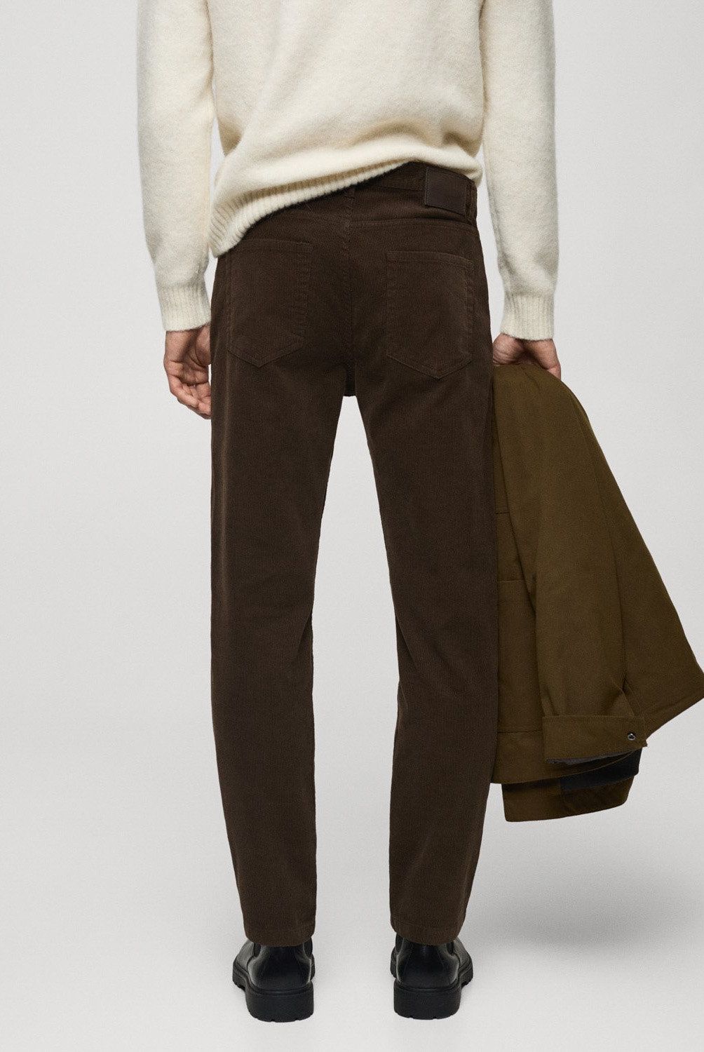 MANGO MAN - Pantalón Pana Regular Fit Hombre Mango Man