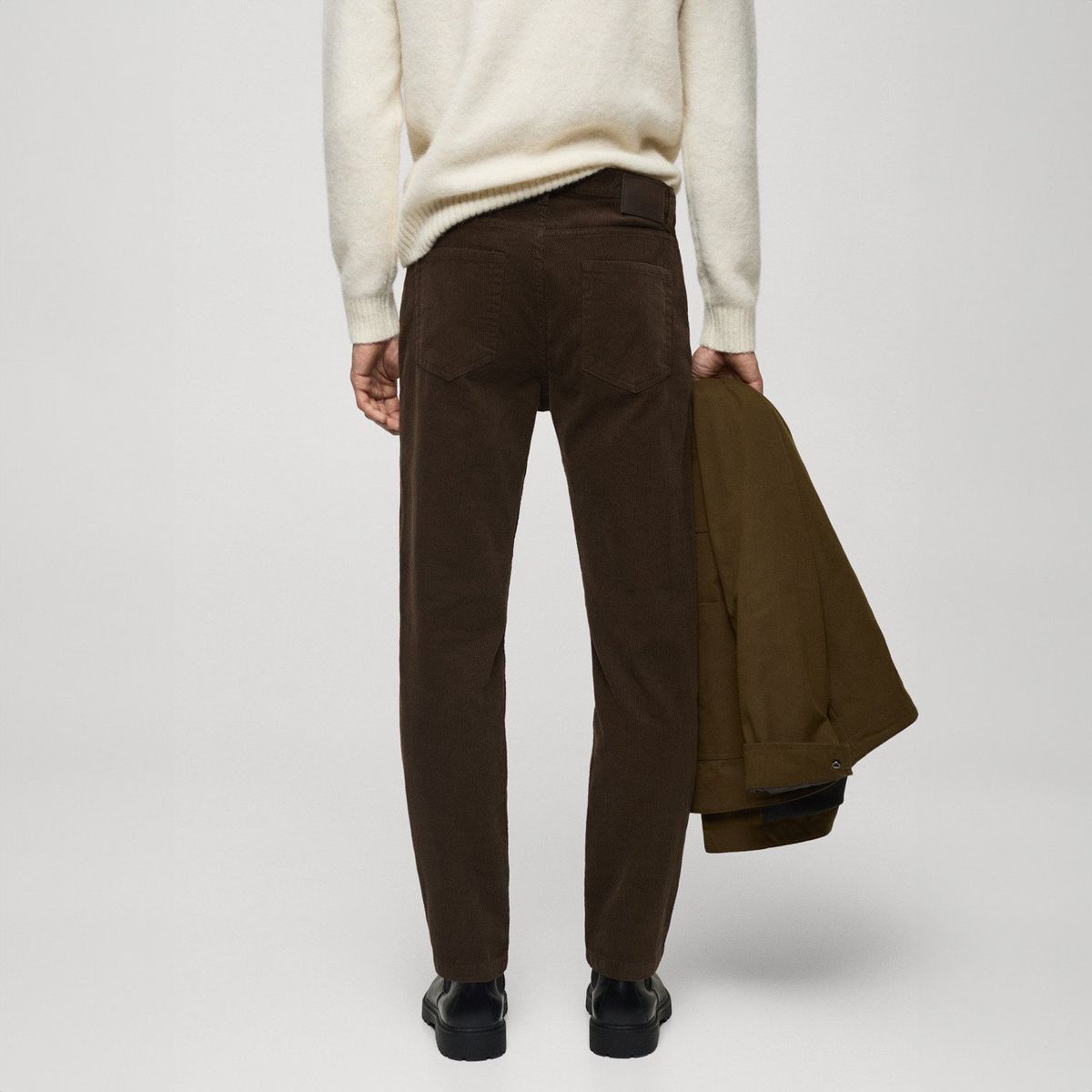 MANGO MAN - Pantalón Pana Regular Fit Hombre Mango Man