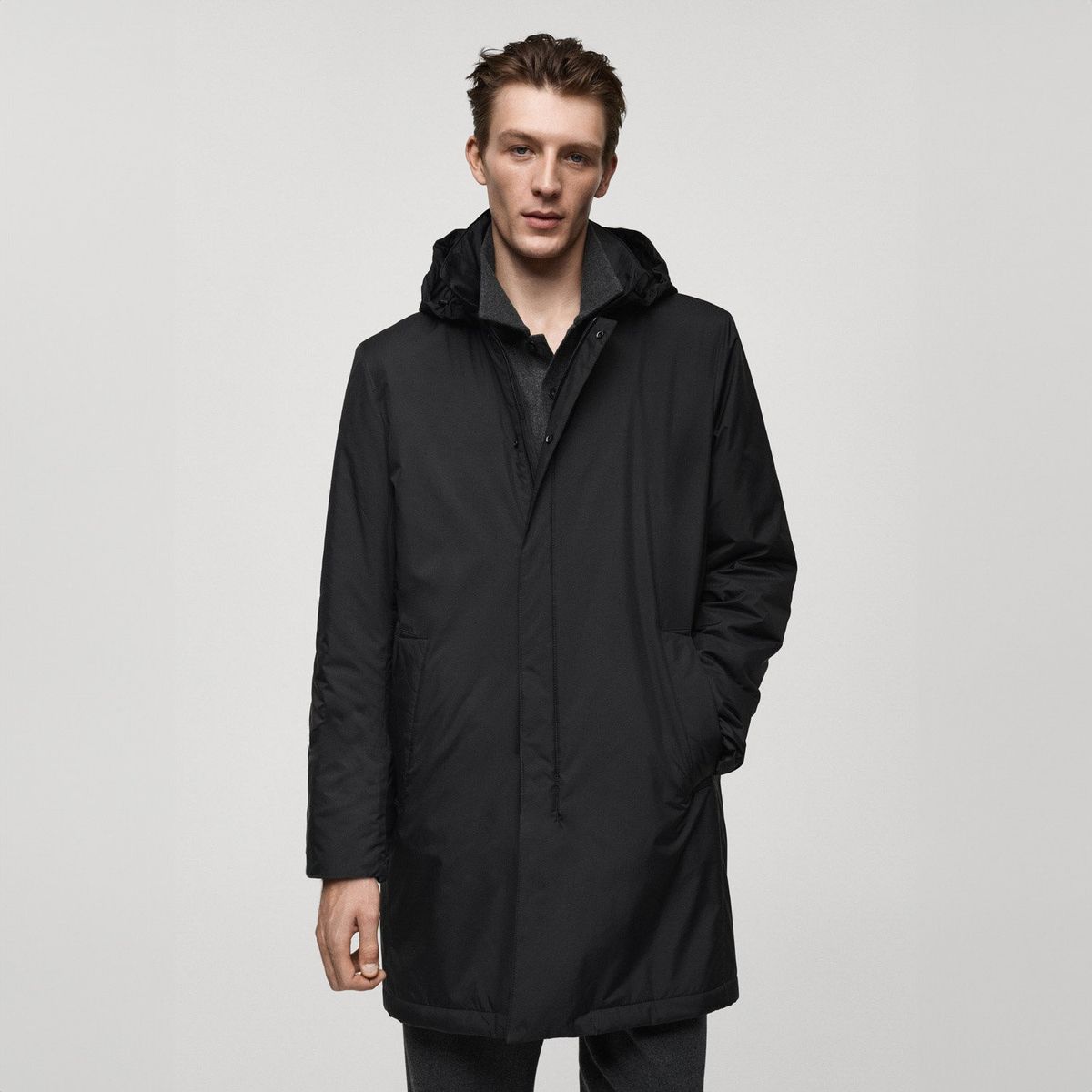 MANGO MAN - Parka Acolchada Water Repellent Hombre Mango Man