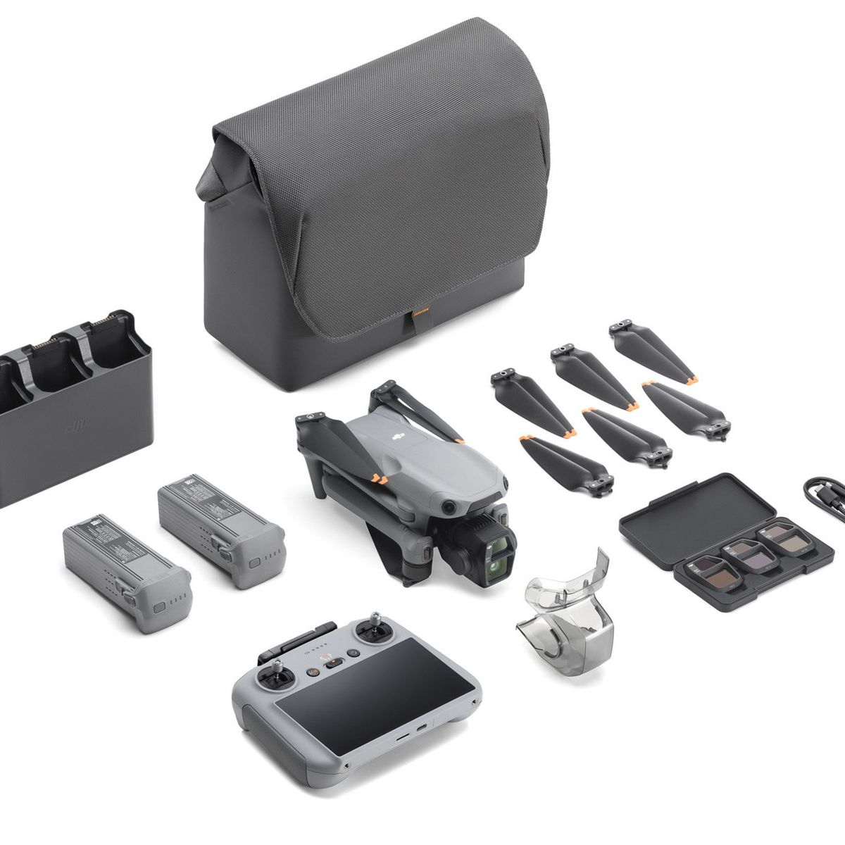 DJI - Dji Air 3S Fly More Combo Rc2