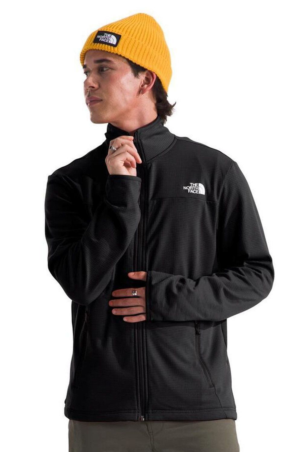 THE NORTH FACE - Polar Cedar Trail Grid Full Zip Hombre The North Face