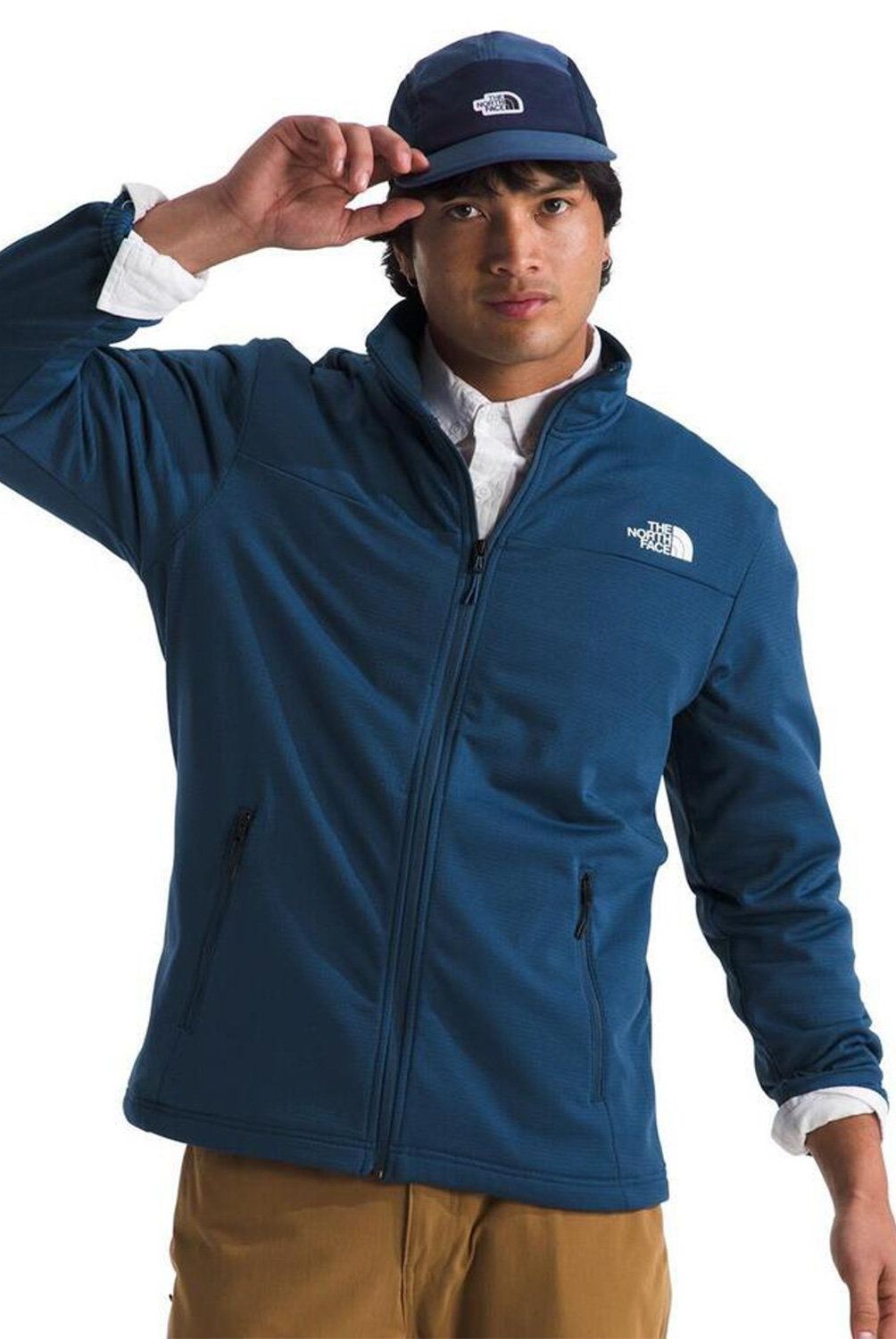 THE NORTH FACE - Polar Cedar Trail Grid Full Zip Hombre The North Face