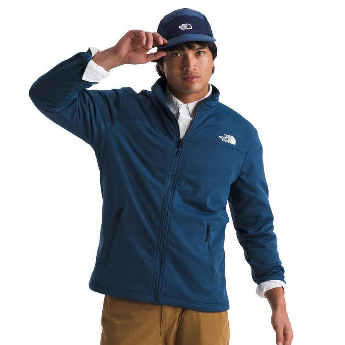 THE NORTH FACE - Polar Cedar Trail Grid Full Zip Hombre The North Face