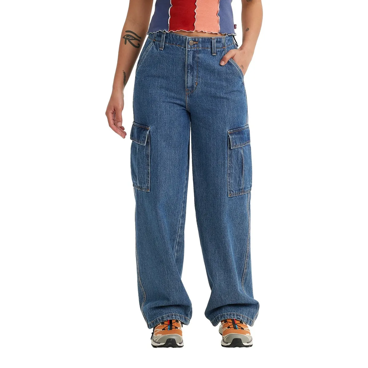 LEVIS - Jeans 94 Baggy Cargo Mujer Levis
