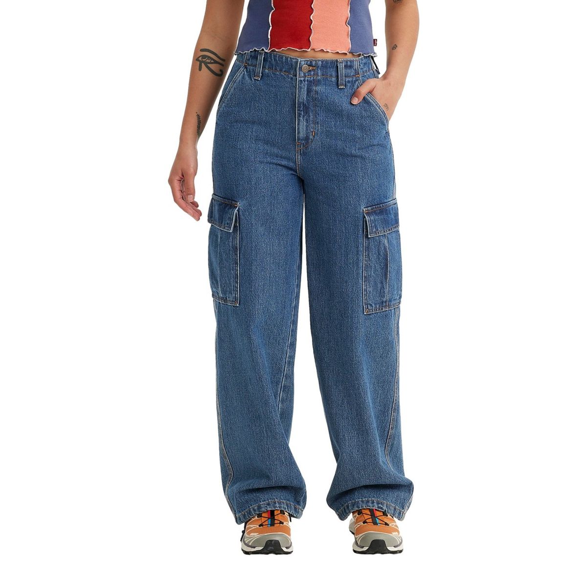 LEVIS - Jeans 94 Baggy Cargo Mujer Levis