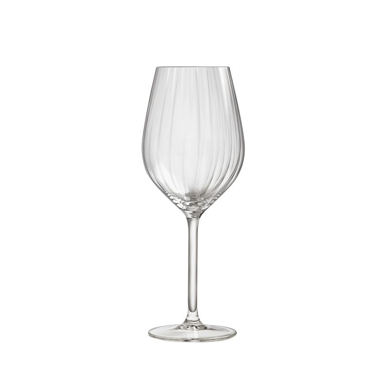 ROYAL - Set 4 Copas Vino Tinto Vidrio 500 Ml Plissé Royal
