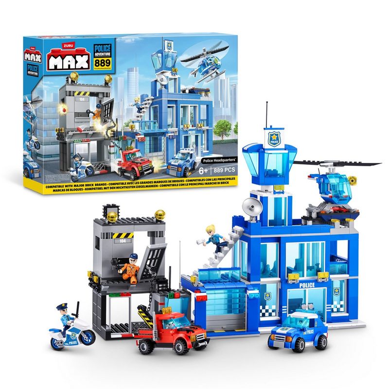 MAX - Set 870 Bloques Estacion Policia Max