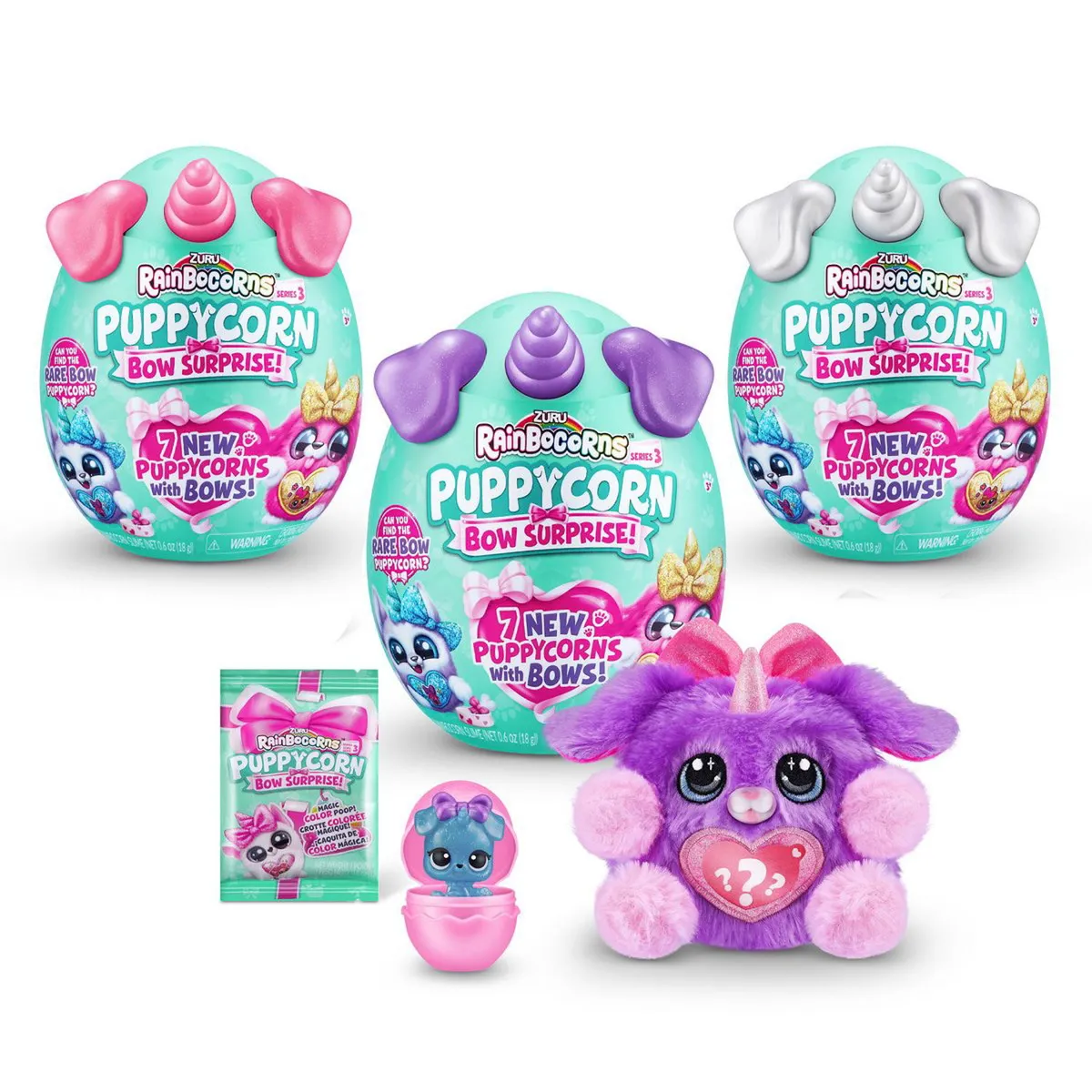 RAINBOCORN - Huevo Sorpresa Perritos Rainbocorn