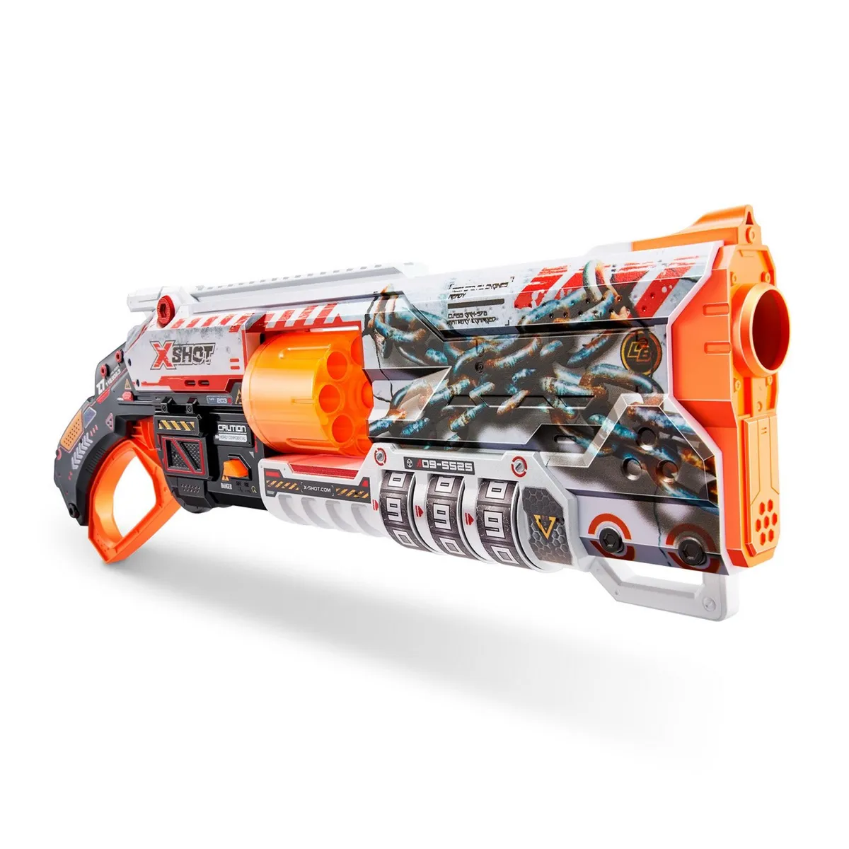 X-SHOT - Lanza Dardos Menace Skins Lock Gun X-Shot
