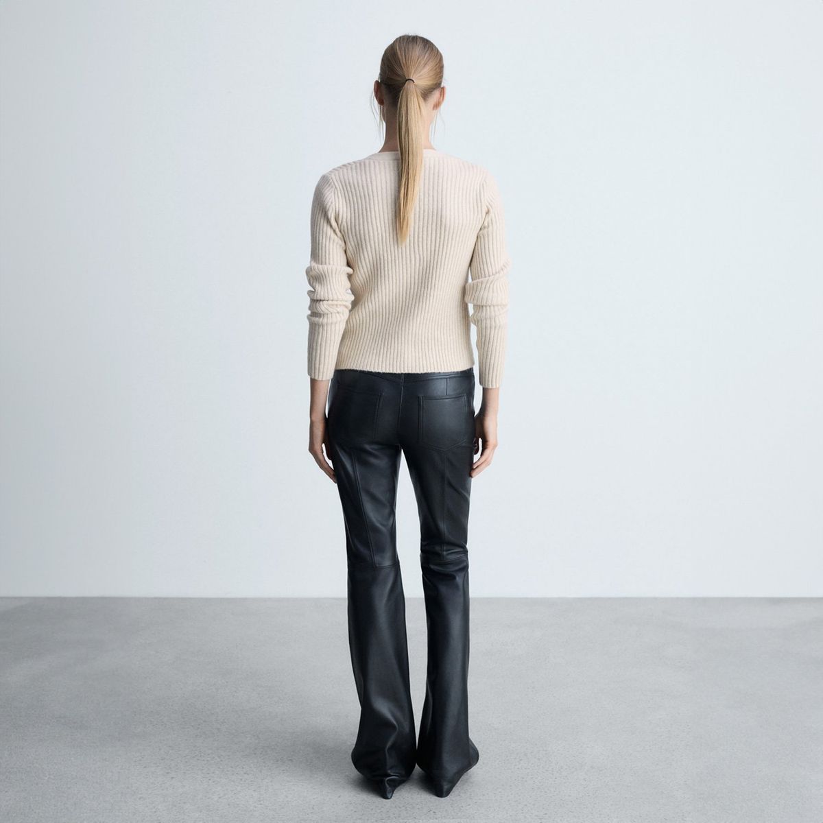 MANGO - Cárdigan Punto Botones Metálicos Mujer Mango