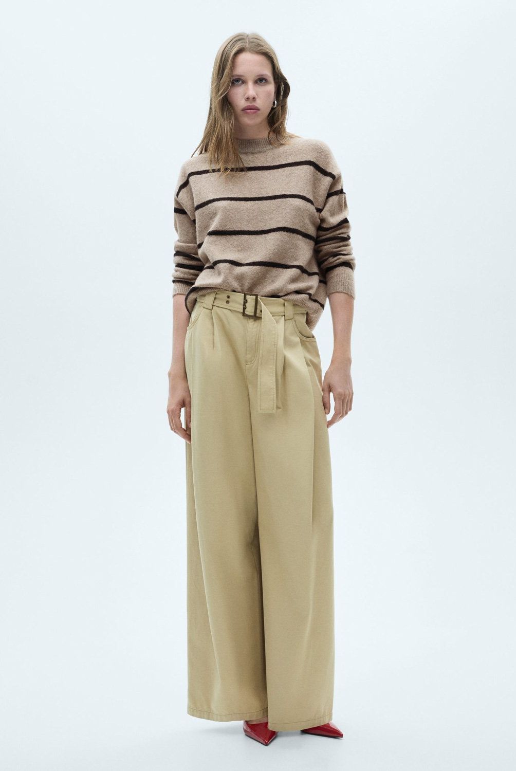MANGO - Sweater Punto Rayas Mujer Mango